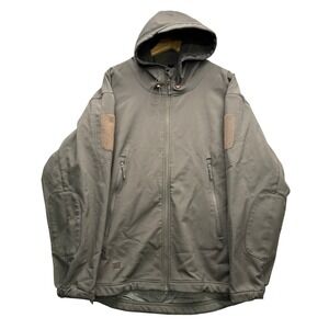 Antarctica Jacket Men's Size 3XL Gray Full Zip Hooded Softshell Winter